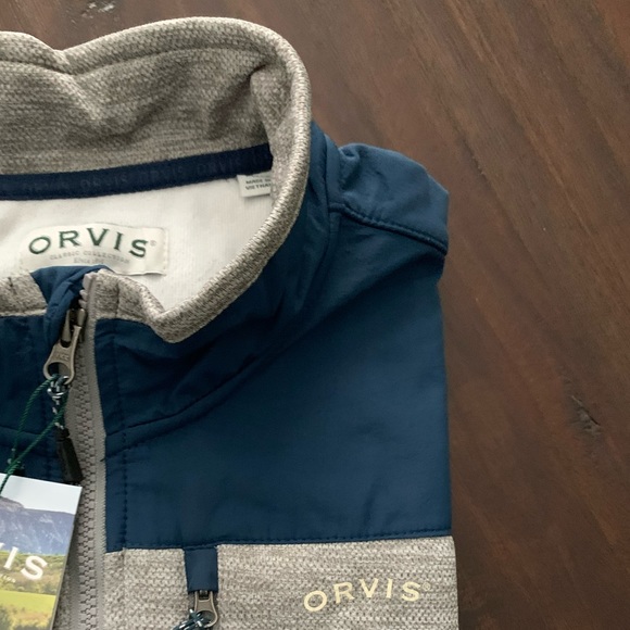 - NWTOrvis XL, XXL Bonded mesh full zip jacket size Grey and Blue - Picture 5 of 16
